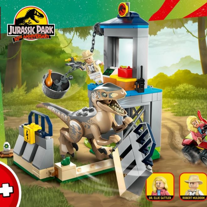 LEGO® Jurassic World 76957 Útěk velociraptora