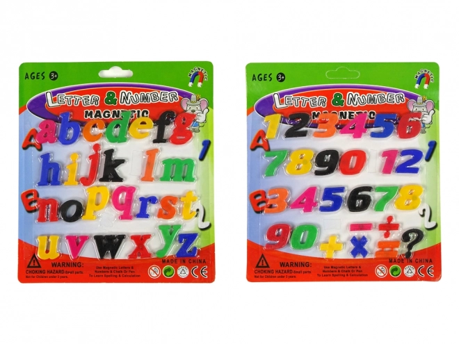 Dřevěná deska 2v1 Magnety Writer Čísla Akce Slova