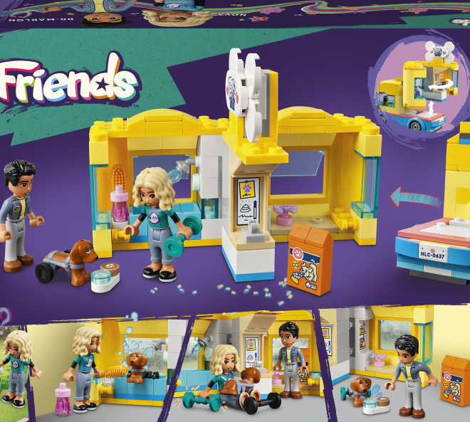 LEGO® Friends 41741 Dodávka na záchranu psů