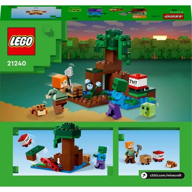 LEGO® Minecraft® 21240 Dobrodružství v bažině