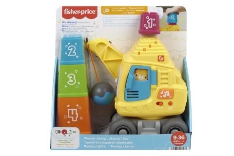 Fisher Price Mluvící jeřáb CZ/SK/ENG/HU/PL HWY64 TV