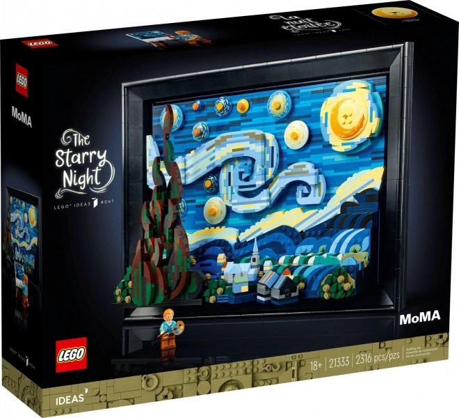 Lego Hvězdná noc Vincenta van Gogha