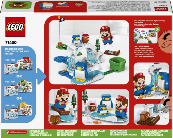 LEGO® Super Mario™ 71430 Sněhové dobrodružství s rodinou penguin – rozšiřující set