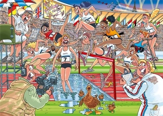 Puzzle 1000 prvků Wasgij Letní hry
