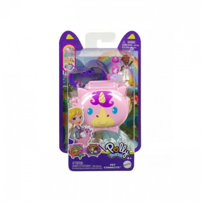 Figurka Polly Pocket + jednorožec