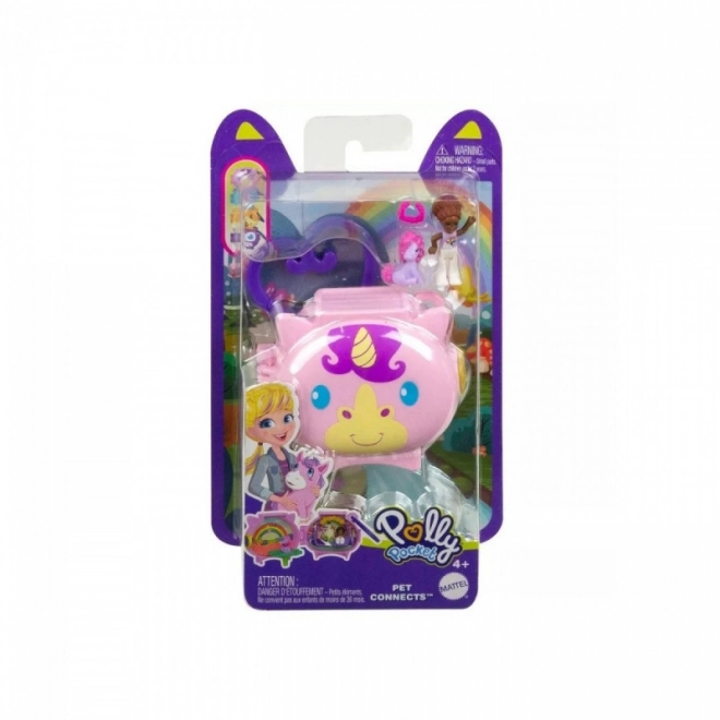 Figurka Polly Pocket + jednorožec