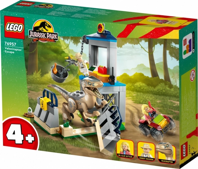 LEGO® Jurassic World 76957 Útěk velociraptora