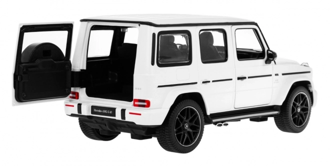 Mercedes-AMG G63 bílý RASTAR 1:14 auto na dálkové ovládání + dálkové ovládání 2,4 GHz