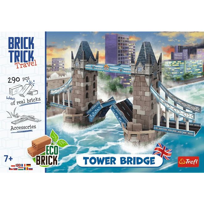 Cihlový trik Tower Bridge cihly
