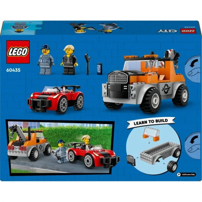 LEGO City 60435 Odtahový vůz a oprava sporťáku