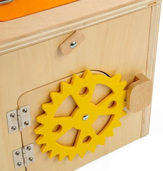 Bigjigs Toys Activity board Domeček pro děti