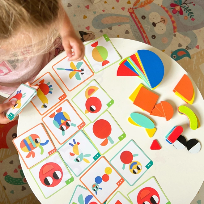 Dřevěná skládanka Montessori WOOPIE GREEN