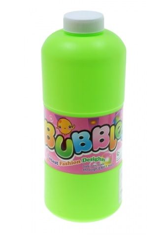 Tekuté mýdlové bubliny - 1000 ml – Zelená lahvička