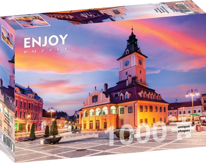 Užijte si puzzle Radniční náměstí Brašov Rumunsko