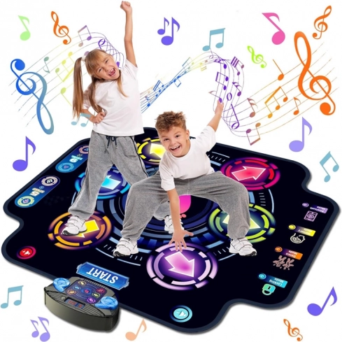 Hudební taneční podložka pro děti s Bluetooth