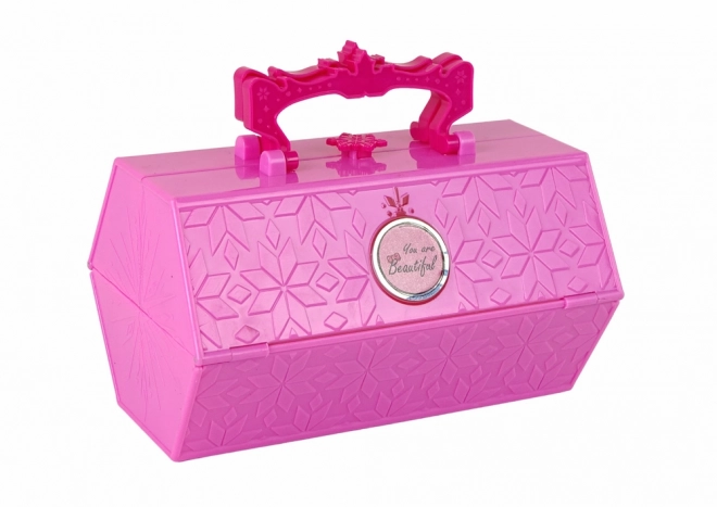 Make-up Bag Set Růžové oční stíny.
