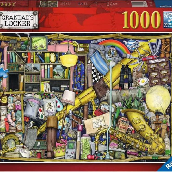 RAVENSBURGER Puzzle Dědova skříň 1000 dílků