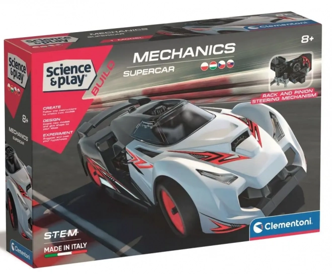 Mechanická laboratoř – závodní auto Supercar