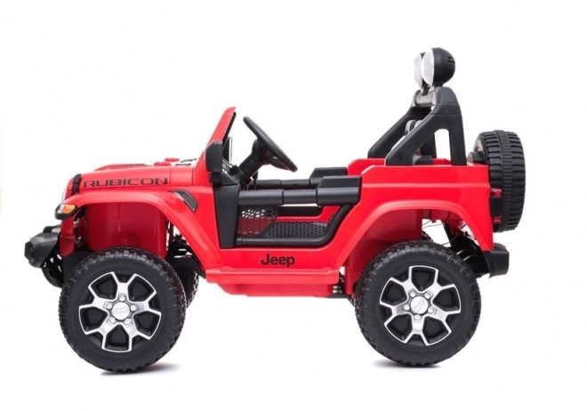 Jeep Rubicon 4x4 Červená Baterie Auto