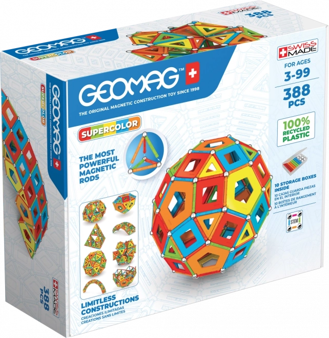 Geomag Supercolor 388 dílků