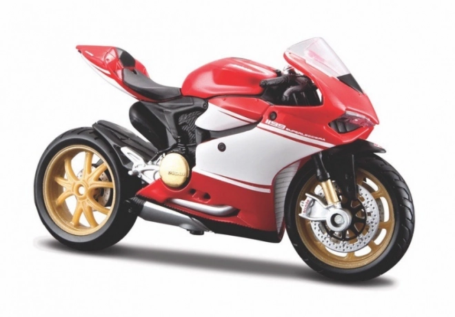 Kovový model motocyklu Ducati 1199 Superleggera 1/18 se stojanem