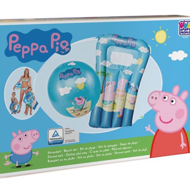 Peppa Pig plážový set