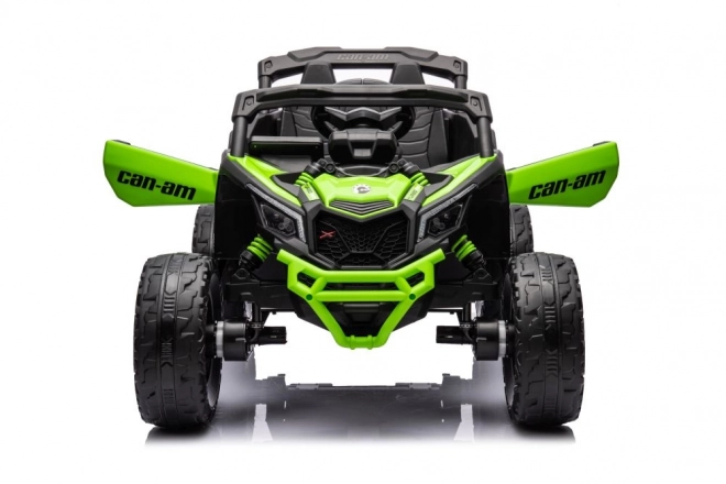 Auto na baterii Buggy Can-Am zelený lakovaný
