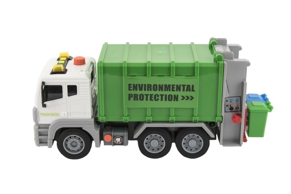 Auto popeláři plast na setrvačník na baterie se zvukem se světlem v krabici 36x14x21cm