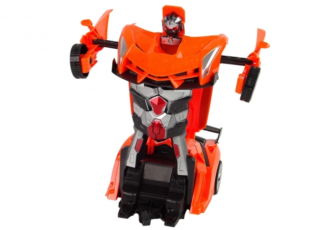 Auto Robot Transformer 2v1 Pilot R/C na dálkové ovládání Orange