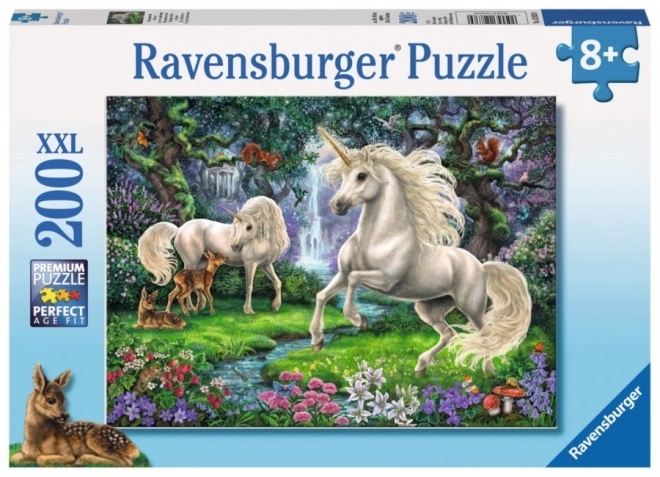 RAVENSBURGER Puzzle Kouzelní jednorožci XXL 200 dílků