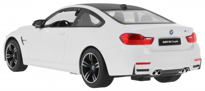 BMW M4 Coupe white RASTAR model 1:14 Auto na dálkové ovládání + 2,4 GHz dálkové ovládání