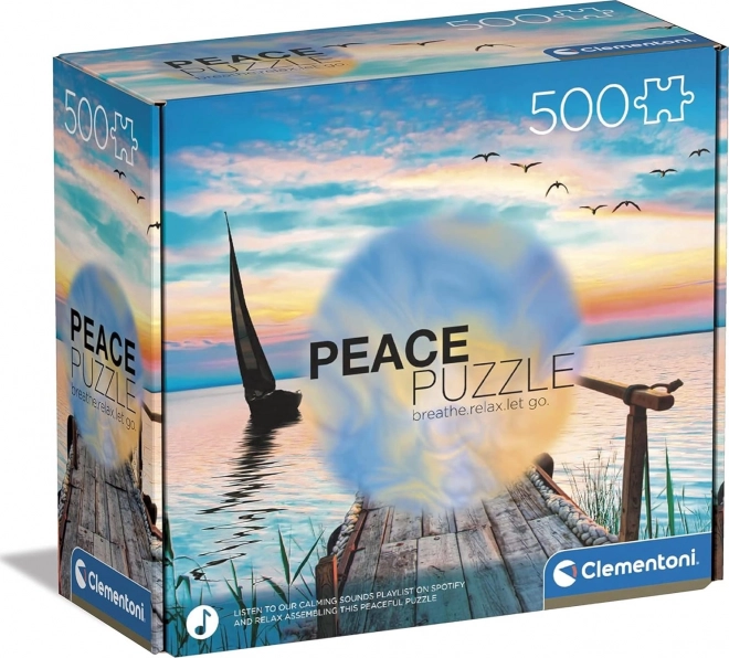 Puzzle 500 prvků Mírová kolekce Mírový vítr