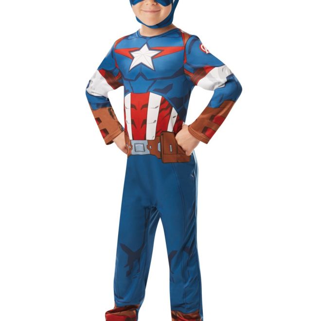 Kostým Kapitán Amerika classic, 7-8 let