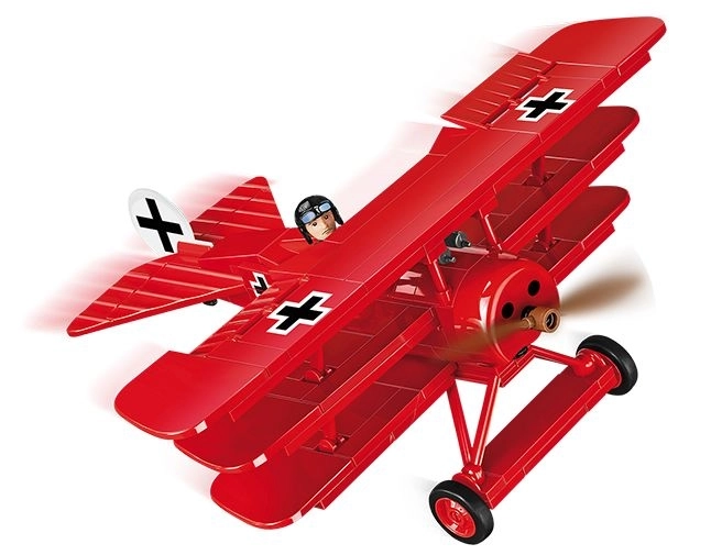 COBI 2986 Great War Fokker Dr. I Red Baron, 1:32, 174 k, 1 f