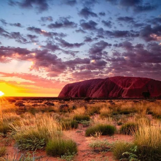 Puzzle 1000 prvků Ayers Rock, Austrálie