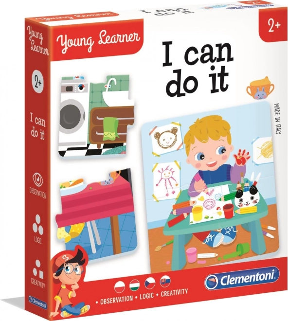 CLEMENTONI Young Learner: Já to dokážu 6x4 dílky