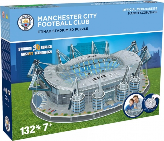 STADIUM 3D REPLICA 3D puzzle Stadion Etihad - FC Manchester City 132 dílků