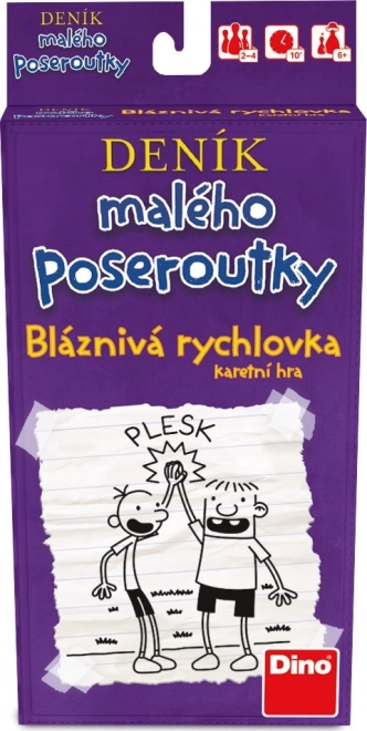 DINO Deník malého poseroutky – Bláznivá rychlovka