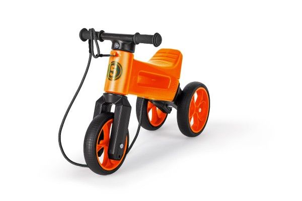 Dětské odrážedlo Funny Wheels Rider SuperSport 2v1 v krabici – Oranžové