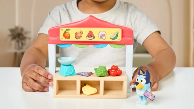Sada figurek Mini Bluey Obchod s potravinami