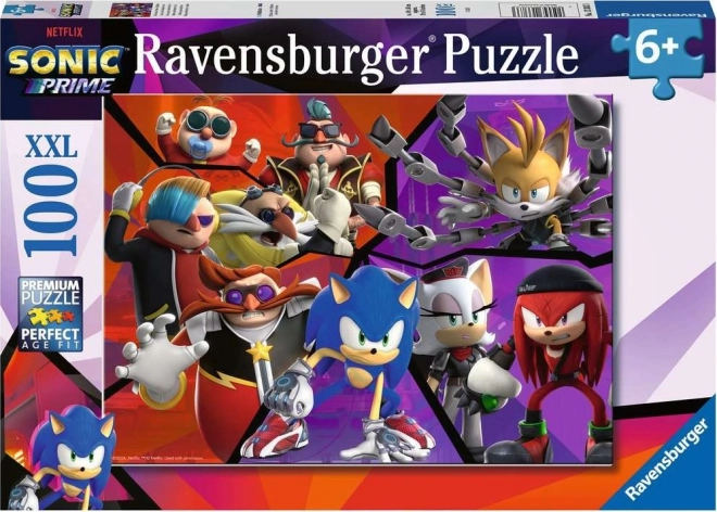 Puzzle 100 prvků Sonic Prime