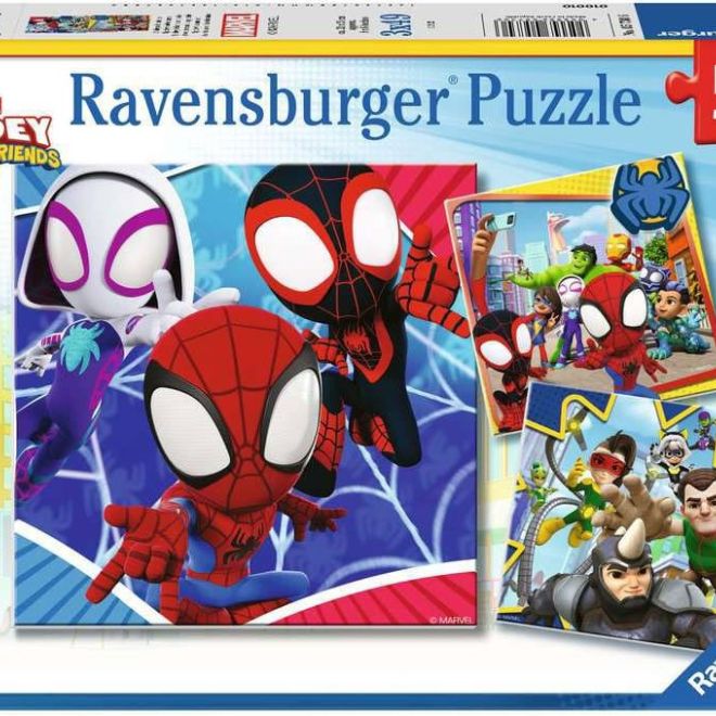 RAVENSBURGER Puzzle Spidey 3x49 dílků