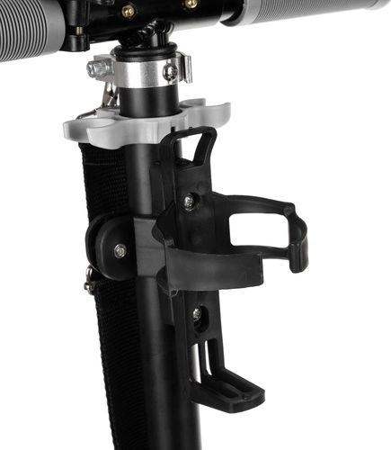 Skládací městská koloběžka pro děti s velkými koly (200 mm) – šedá