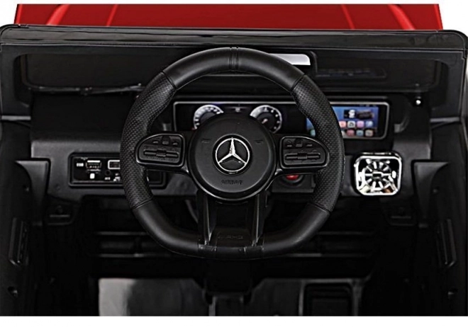 Autobaterie Mercedes G63 Červený lak BBH-002