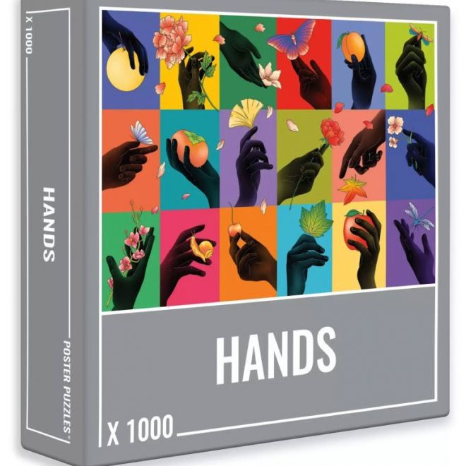 CLOUDBERRIES Puzzle Hands 1000 dílků