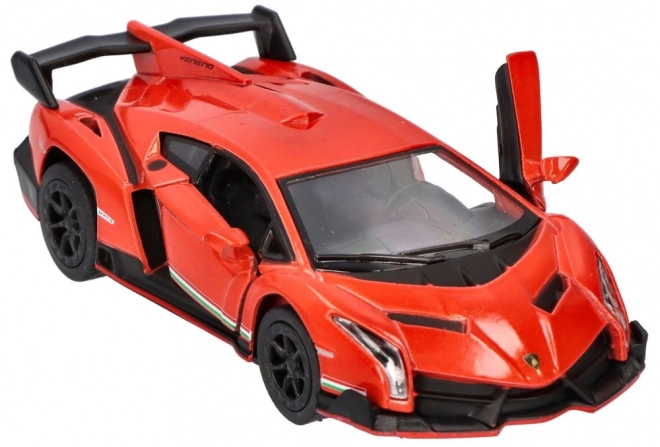 Kovový model Lamborghini Veneno, měřítko 1:36