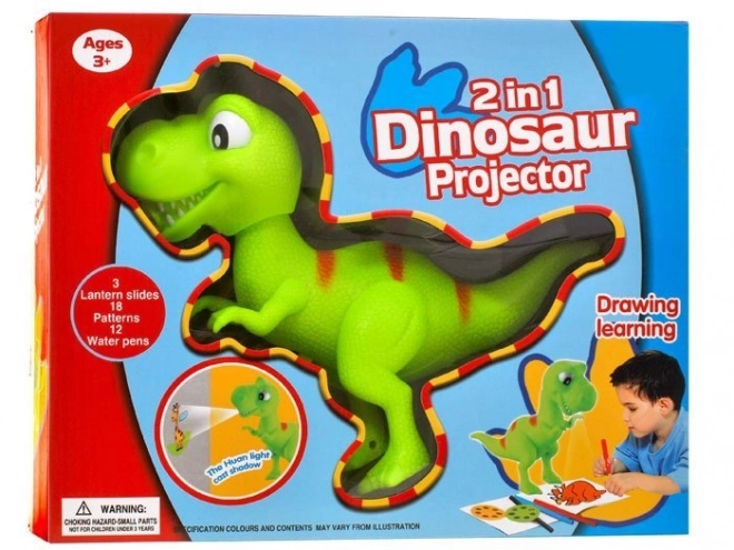 Dinosaurus projektor s fixy