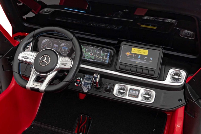 Mercedes Benz G63 AMG XXL Červená