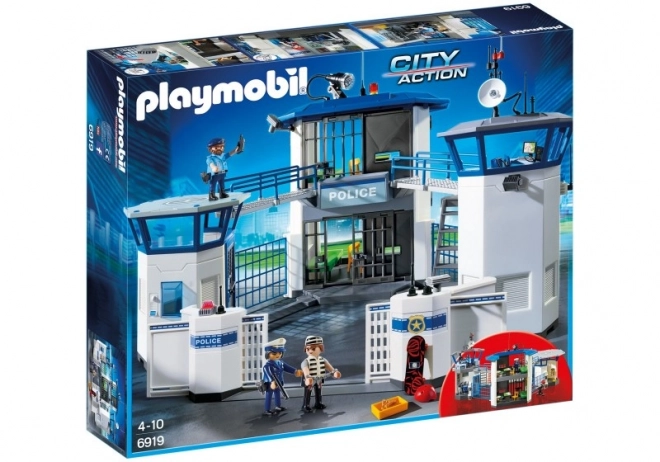 City Action 6919 Policejní stanice s vězením - sada s figurkami