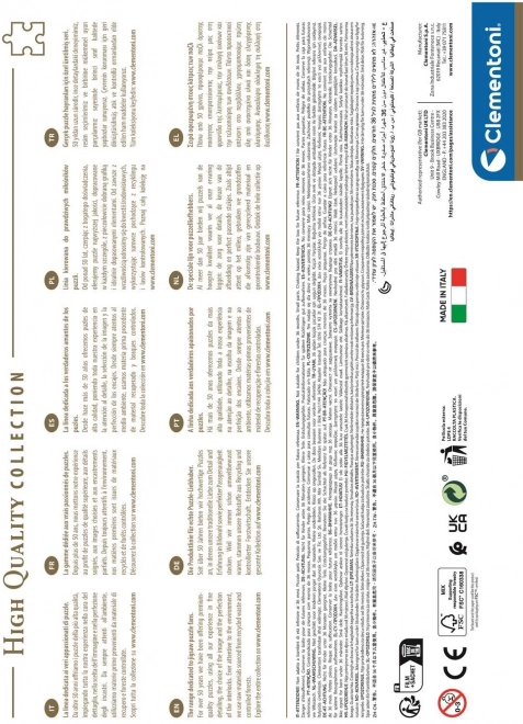 Puzzle s tropickým pohledem z ptačí perspektivy